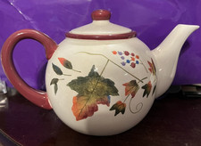 Fall themed teapot for sale  Hoxie