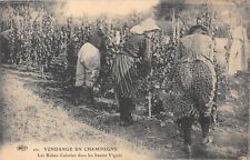 Cpa vendanges champagne d'occasion  Claira