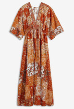 Kaftan kleid weiß gebraucht kaufen  Deutschland