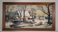 Snowy winter farm for sale  Newark
