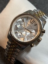 Relógio Feminino Michael Kors MK5735 Lexington Chrono Tri-Tone Tem Desgaste, Novo Taco comprar usado  Enviando para Brazil