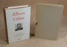 Pleiade album celine d'occasion  Beaurieux