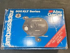 Carretel de pesca raro vintage ABU GARCIA AMBASSADEUR 500XLT ISCA NOS comprar usado Carretel de pesca raro vintage ABU GARCIA AMBASSADEUR 500XLT ISCA NOS comprar usado  Enviando para Brazil