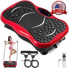 plataforma vibratoria ejercicios en casa maquina abdômen piernas perder peso NOVO comprar usado  Enviando para Brazil