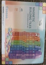 Magnetic building tiles for sale  Kaneohe
