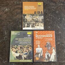 Verdi - Aida / Levine, Opera, Richard Wagner,  Die Meistersinger 5 DVD bundle comprar usado  Enviando para Brazil