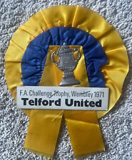 Telford united rosette for sale  LEEDS