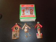 Vintage holiday birdhouse for sale  English