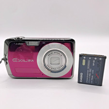 Casio Exilim EX-Z2 12.1MP Digital Camera Chrome Pink Tested with Battery comprar usado  Enviando para Brazil