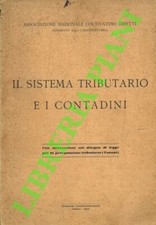 Sistema tributario contadini. usato  Italia