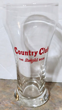 VIntage COUNTRY CLUB "The Bright BEER" COPO DE VIDRO SHAM BAR...BOM! comprar usado  Enviando para Brazil