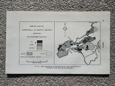 Sketch map cornwall for sale  STAFFORD