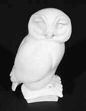 Estatueta de coruja de porcelana branca Meissen por Max Esser A1251, usado comprar usado  Enviando para Brazil