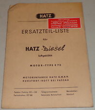 Teilekatalog ersatzteilliste h gebraucht kaufen  Jever