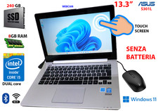 Asus notebook touchscreen usato  Prato