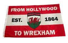 Wrexham flag 5ft for sale  SOUTHAMPTON