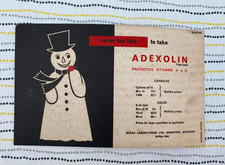 Vintage adexolin glaxo for sale  FAREHAM