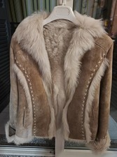 Montone shearling donna usato  Giugliano in Campania