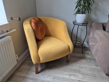 Armchair canary yellow for sale  RUGBY