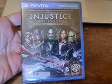 injustice  sony PS VITA ITALIANO NUOVO SIGILLATO comprar usado  Enviando para Brazil