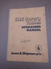 Jones shipman cnc for sale  SHEFFIELD