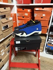 Air Jordan 14 Low Retro - Laney - Masculino Tamanho 11.5 807511-405 Azul - NOVO DS, usado comprar usado  Enviando para Brazil