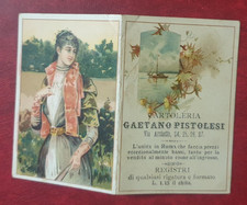Calendarietto 1894 pubblicità usato  Roma