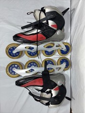 Patins de velocidade unissex K2 RADICAL 100 lâmina de rolo de treinamento - TAMANHO 11,5 comprar usado  Enviando para Brazil