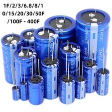 Capacitores Farad Super Capacitor 1F/2/3/6.8/8/10/15/20/30/50F/100F - 400F 2.7V comprar usado  Enviando para Brazil
