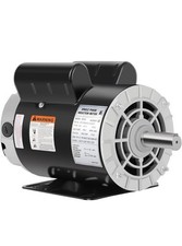 Usado, Motor elétrico compressor de ar 5 HP, 230V compressor de ar 3450 RPM, 56HZ quadro 7/8 comprar usado  Enviando para Brazil