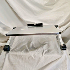 Usado, Mesa de computador dobrável ergonômica sem gaiola, tira e preta totalmente ajustável comprar usado  Enviando para Brazil