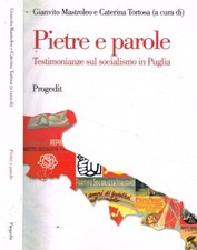 Pietre parole. testimonianze usato  Italia