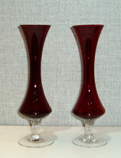 Vintage cranberry glass for sale  EDINBURGH