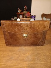 Alligator skin briefcase for sale  Bullhead City