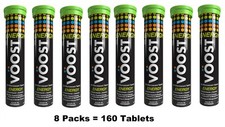 160 x comprimidos efervescentes VOOST Energy laranja e manga (8 x Pk20) NOVO comprar usado  Enviando para Brazil