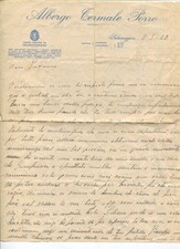 G44 lettera dall usato  Fontanellato