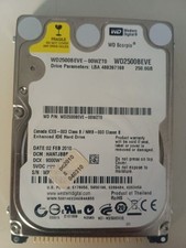 Hard disk 250 usato Hard disk 250 usato  Civitavecchia