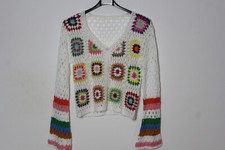 Hippie häkeljacke häkel gebraucht kaufen  Passau