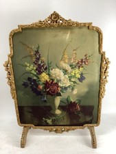 Antique floral fire for sale  LYMINGTON