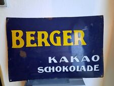 Berger kakao schokolade gebraucht kaufen  Großwallstadt