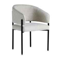 black upholstered dining chairs for sale  HYDE
