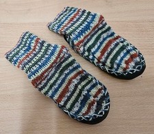 Hüttenschuhe socken ledersohl gebraucht kaufen  Doberlug-Kirchhain