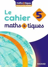 Maths tiques cahier d'occasion  Dirinon