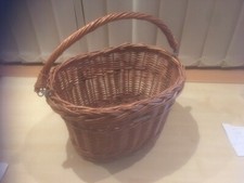 Wicker bicycle basket for sale  GRAVESEND