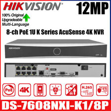 Usado, Neu Hikvision DS-7608NXI-K1/8P AI 8Kanal 8CH PoE NVR Smart AcuSense 4K 12MP NVR comprar usado  Enviando para Brazil