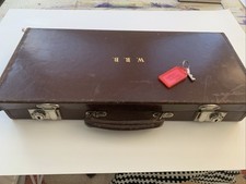 Vintage small leather for sale  SEAFORD