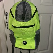 Mochila de segurança NOBLE PAWZ noblepawz verde neon para cães tamanho médio ❤️ comprar usado  Enviando para Brazil