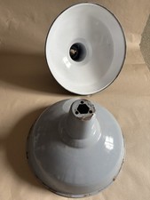 Vintage enamel lamp for sale  HEREFORD