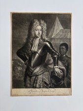 Antique mezzotint engraving for sale  LONDON