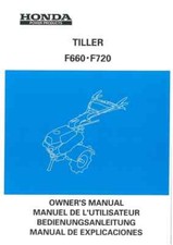 Honda tiller f660 for sale  CALLINGTON